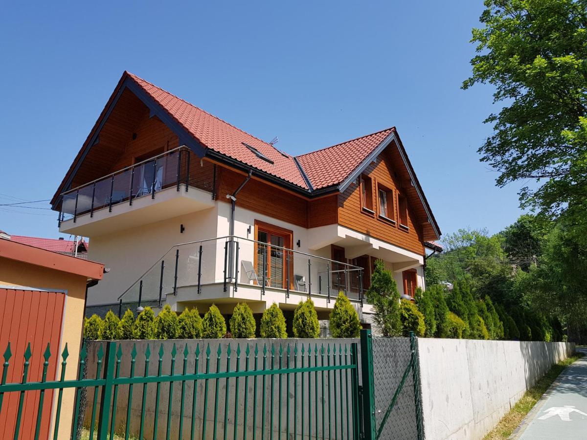 Appartamento Pod Modrzewiami Krynica-Zdrój Esterno foto