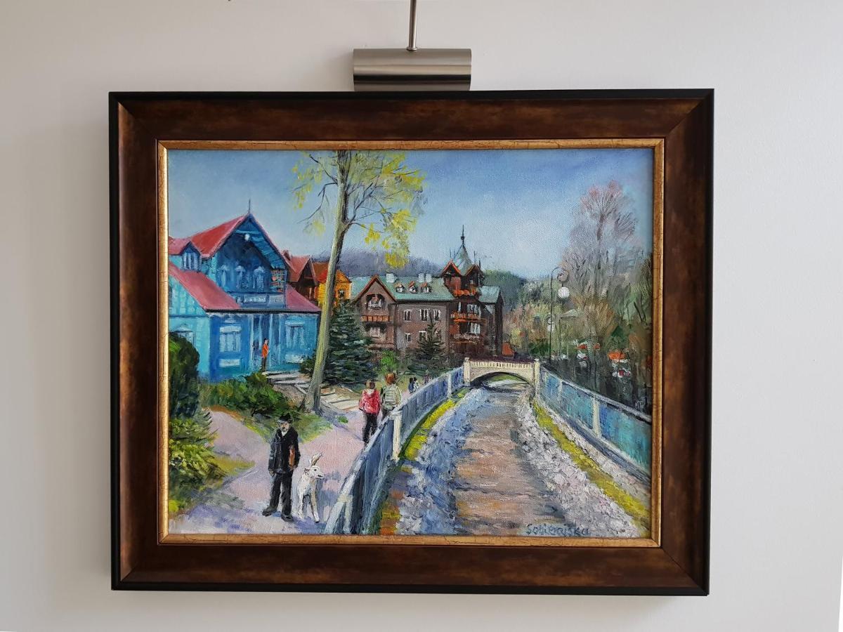 Appartamento Pod Modrzewiami Krynica-Zdrój Esterno foto