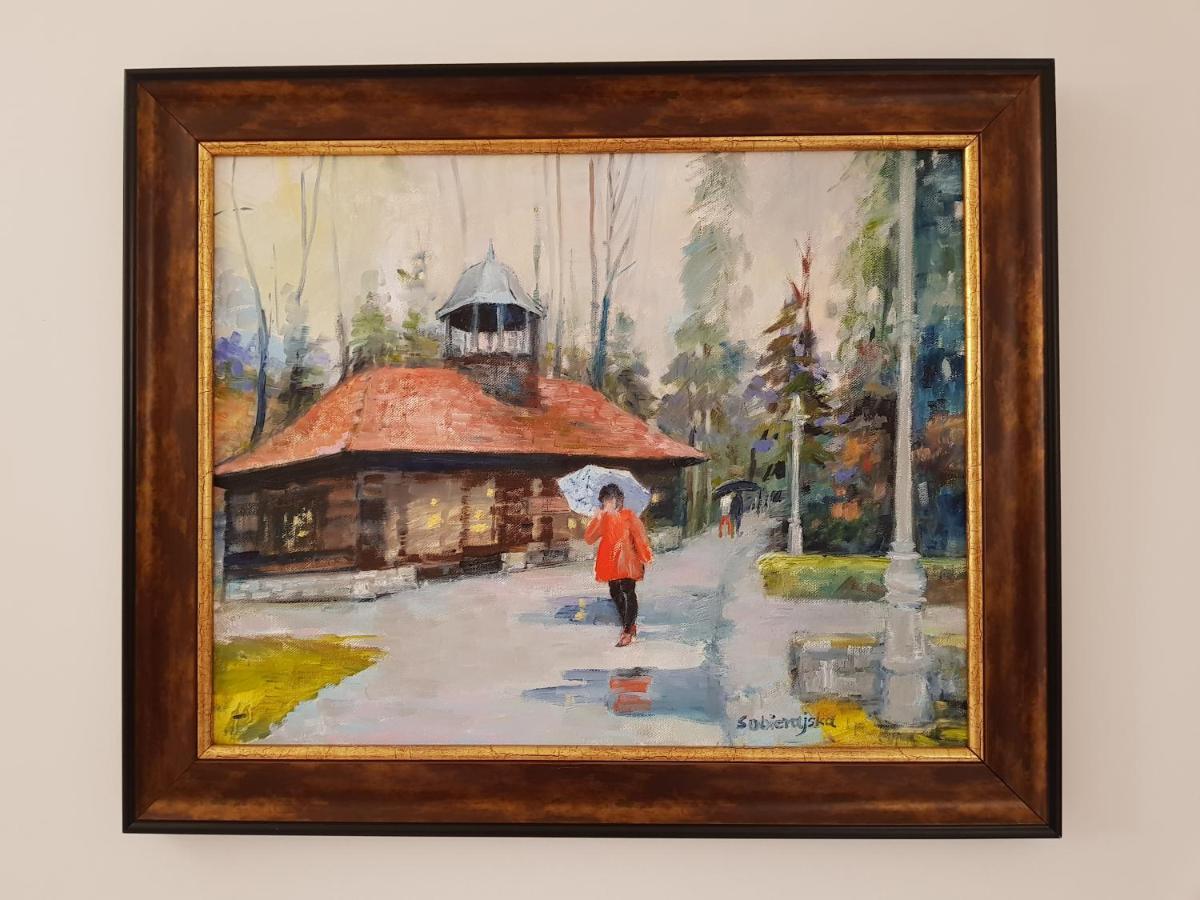 Appartamento Pod Modrzewiami Krynica-Zdrój Esterno foto