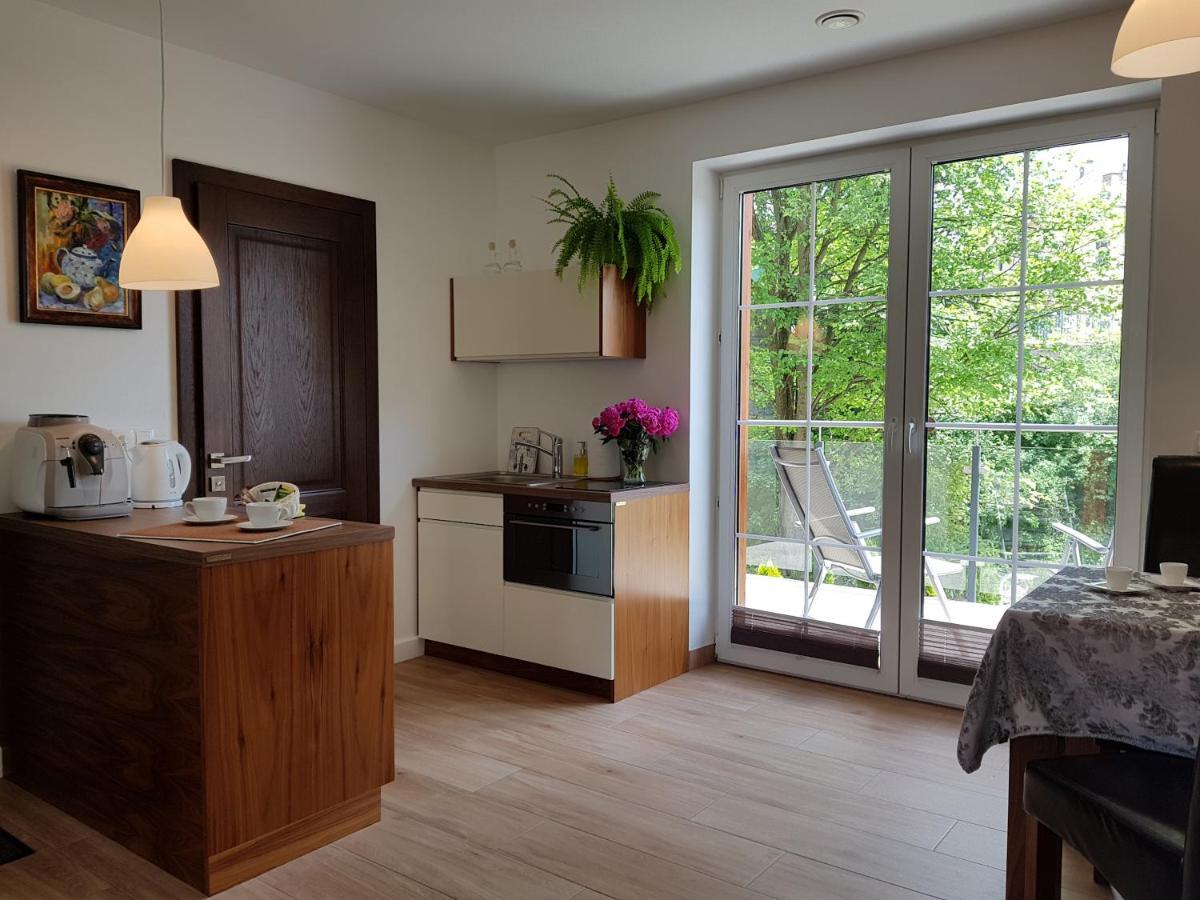 Appartamento Pod Modrzewiami Krynica-Zdrój Esterno foto